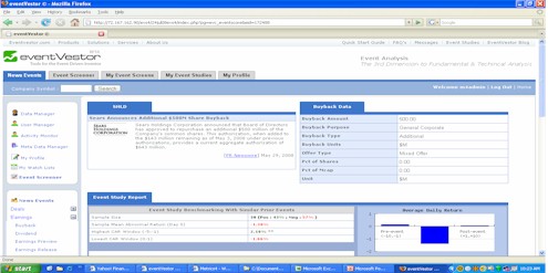 eventVestor